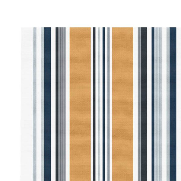 vidaXL Replacement Fabric for Awning Multicolour Stripe 4x3 m