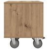 vidaXL Bedside Table Artisan Oak 40.5 x 40 x 48 cm Engineered Wood