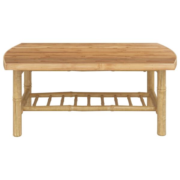vidaXL Garden Coffee Table 90x55x37 cm Bamboo