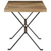 vidaXL Dining Table 140x70x76 cm Rough Mango Wood
