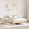 vidaXL Bed Frame without Mattress 140x190 cm Solid Wood Pine