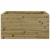 vidaXL Garden Planter 90x90x46 cm Impregnated Wood Pine