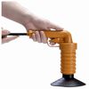 Drain Buster Handheld Drain Plunger Orange and Black