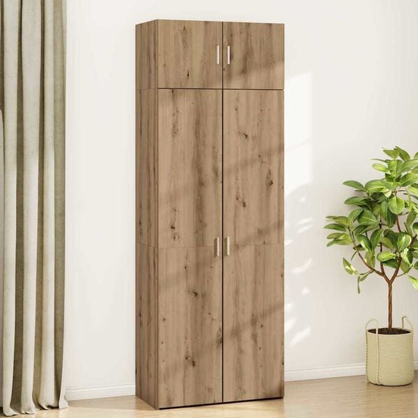 vidaXL Storage Cabinet 3 pcs Artisan Oak