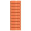 vidaXL Guest Towels 10 pcs Orange 30x50 cm 360 gsm 100% Cotton