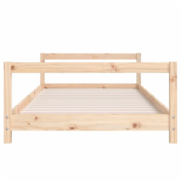vidaXL Kids Bed Frame 90x190 cm Solid Wood Pine