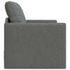 vidaXL Folding Sofa Bed 61cm Dark Grey Fabric