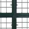 vidaXL Double Door Fence Gate 300x150 cm Powder-Coated Steel