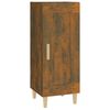 vidaXL Sideboard Smoked Oak 34,5x34x90 cm Engineered Wood