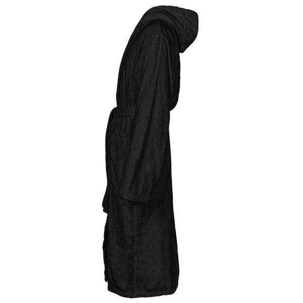 vidaXL Bathrobe KINN Black S Cotton