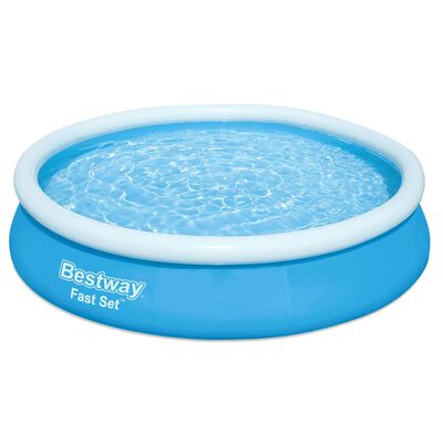 Bestway Fast Set Inflatable Swimming Pool Round 366x76 cm 57273