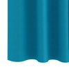 vidaXL Blackout Curtains with Rings 2 pcs Turquoise 245 x 140 cm