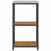 vidaXL Kitchen Storage with Shelf Rusty 40 x 50 x 92 cm Steel