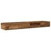 vidaXL Bed Drawers Old Wood 160 x 36.5 x 16.5 cm Engineered Wood