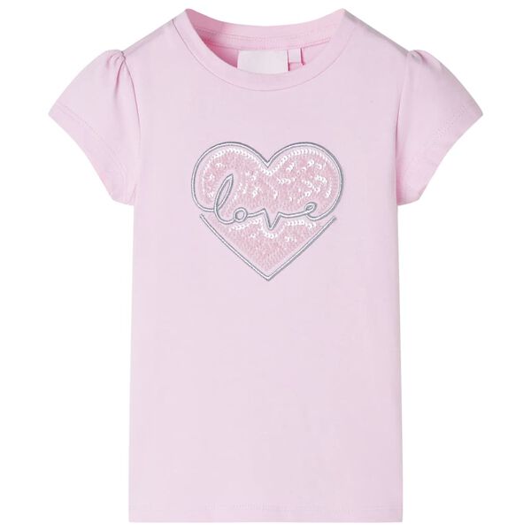 Kids' T-shirt Light Pink 92
