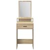 vidaXL Dressing Table Sonoma Oak 50 x 41 x 140 cm Engineered Wood