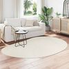 vidaXL Area Rugs HUARTE Cream 160 x 230 cm Polyester