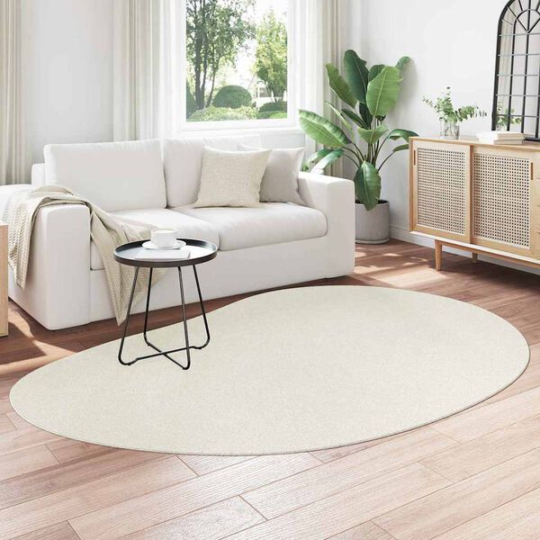 vidaXL Area Rugs HUARTE Cream 160 x 230 cm Polyester