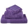 vidaXL Premium Hand Towels SOLUND 4 pcs Purple 50x100 cm 600 gsm