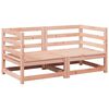 vidaXL 2 Piece Garden Sofa Set Solid Wood Douglas Fir