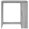 vidaXL Wash Machine Cabinet with Storage Grey Sonoma 87 x 60 x 89 cm