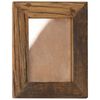 vidaXL Photo Frames 2 pcs 25x30 cm Solid Reclaimed Wood and Glass