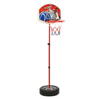 vidaXL Children Basketball Play Set Adjustable 120 cm