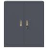 vidaXL Storage Cabinet Anthracite 80 x 40 x 90 cm Steel