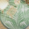 vidaXL Outdoor Carpet ARAKIL Green &Oslash;200 cm PP