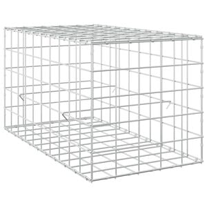 vidaXL Gabion with 3.5 mm Wire and 10x10 cm Mesh 50x100x50 cm