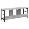 vidaXL Bookshelf Grey Sonoma 102 x 32 x 40.5 cm Engineered Wood