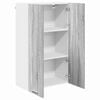 vidaXL Hanging Cabinet Grey Sonoma 60 x 31 x 100 cm Engineered Wood