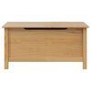 vidaXL Storage Box Honey Brown 90 x 40 x 45 cm Solid Pine Wood