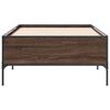 vidaXL Bed Frame without Mattress Brown Oak 75x190 cm Small Single