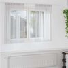 vidaXL Voile Curtain 2 pcs Light Grey 140 x 140 cm Polyester