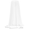 vidaXL Mosquito Net for Umbrella 220 Mesh White Φ330x250 cm