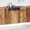 vidaXL Dishwasher Panel Porto Old Wood 60x1.5x67 cm Engineered Wood