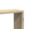 vidaXL Wall Shelf Sonoma Oak 99x15x60 cm Engineered Wood