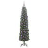 vidaXL Artificial Christmas Tree with 300 LEDs with Stand Green 180 cm