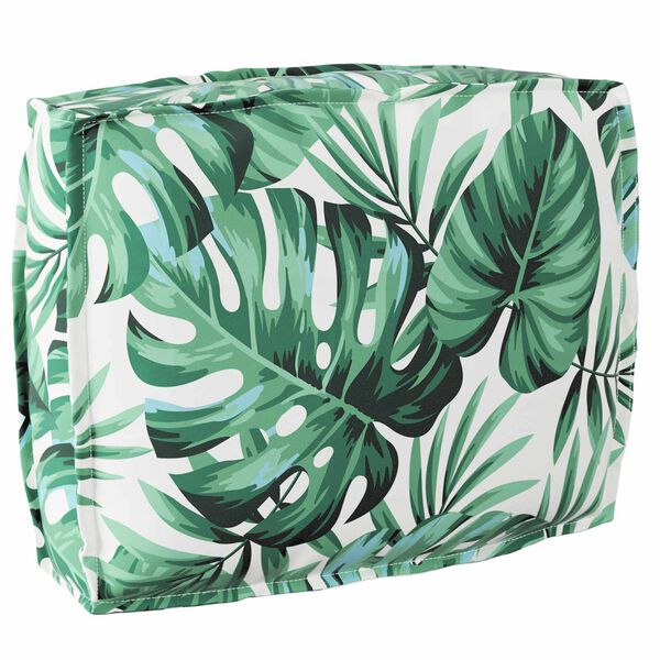 vidaXL Pallet Cushion for Backrest Floral Leaf pattern 50 x 40 x 12 cm