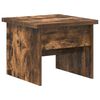 vidaXL Coffee Table Smoked Oak 55 x 54.5 x 45 cm Engineered wood