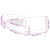 vidaXL Children's Bed Frame with Headboard Pink 90 x 200 cm