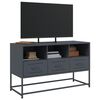 vidaXL TV Cabinet Anthracite 100.5x39x60.5 cm Steel