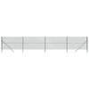vidaXL Chain Link Fence Green 1.8x10 m