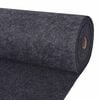 vidaXL Carpet Anthracite 1.2 x 10 m Polyester
