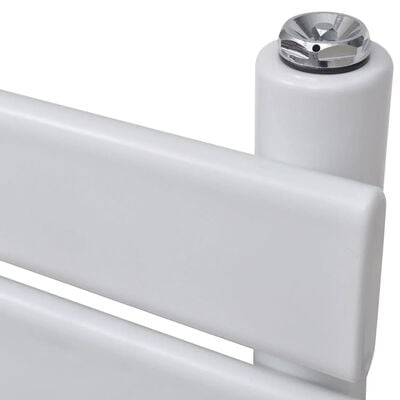 Bathroom Central Heating Towel Rail Radiator Straight 600 x 1200 mm