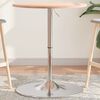 vidaXL Bar Table &Oslash;60x89.5 cm Solid Wood Beech