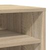 vidaXL Shoe Cabinet Sonoma Oak 31.5x35x70 cm Engineered Wood