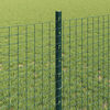 vidaXL Fence and Post Green 0.8 x 10 m Steel