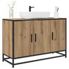 vidaXL Bathroom Cabinet Artisan Oak 90 x 33 x 60 cm Engineered Wood